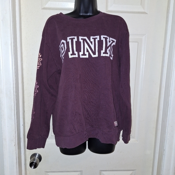 Pink graphic sweatshirt size medium - Picture 1 of 7